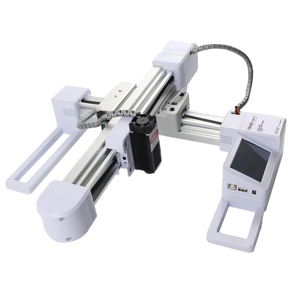 아이딜 레이저 소형 휴대용 레이저 각인기 가죽,나무 레이저각인 마킹 STE-1 3W